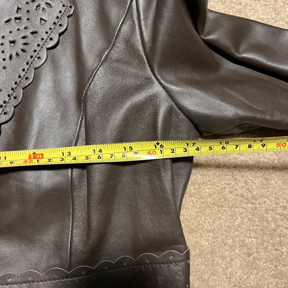 Bradley Bradley Bayou leather jacket women's XS.. NWT - Picture 12 of 12